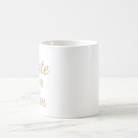 Minimalist Cozy Quote Mug – “Create Your Calm” Koffiemok (Center)