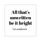 Minimalist Custom Christmas Rubberstempel (Afrduk)