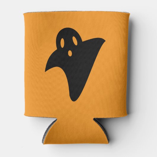 Minimalist cute ghost  blikjeskoeler (Voorkant)
