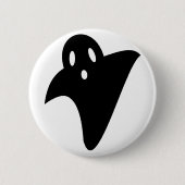 Minimalist cute ghost  ronde button 5,7 cm (Voorkant)