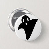 Minimalist cute ghost  ronde button 5,7 cm (Voorkant /achterkant)