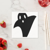 Minimalist cute ghost  servet (Insitu)