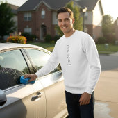 Minimalist Dad to Be Shirt, Simple Fatherhood  Trui