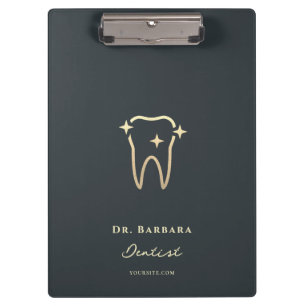 MINIMALIST DENTAAL DENTIST ORTHODONTICS GOLD TOOTH KLEMBORD