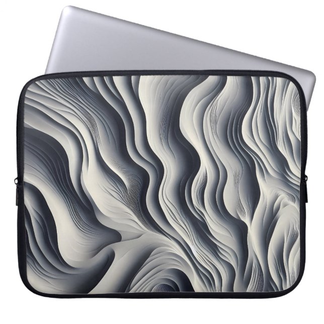 Minimalist Desert Laptop Sleeve (Voorkant)