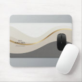 Minimalist Desk Mat Mouse Pad | Modern Office Aest Muismat (Met muis)