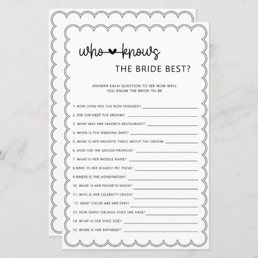 Minimalist die het beste vrijgezellenfeest kent (Voorkant / Achterkant)