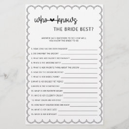 Minimalist die het beste vrijgezellenfeest kent flyer