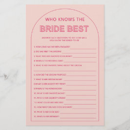 Minimalist die het beste vrijgezellenfeest kent flyer