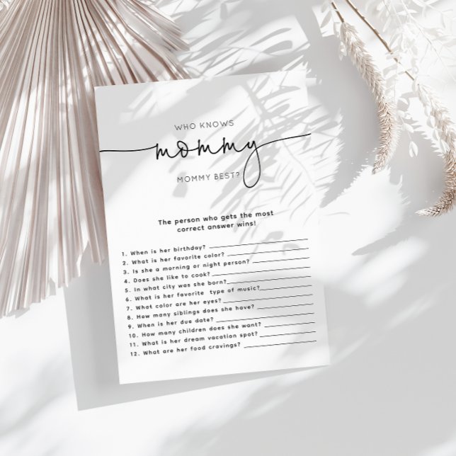 Minimalist die weet mama beste douche spel (Creator heeft geüpload)