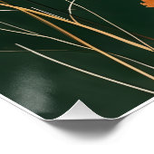 Minimalist digital poster "Abstract Sunset" (Hoek)