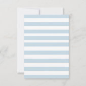 minimalist Dinosaur Baby Shower party boy Roar Kaart (Achterkant)