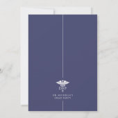 Minimalist DNP Doctor of Nursing Practice Graduate Kaart (Achterkant)