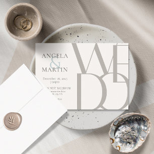 Minimalist Dove Grey Robin Egg Blue Kaart