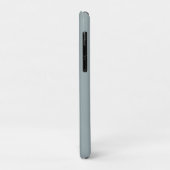 Minimalist Dusty Blue Professional Eenvoudig Case-Mate iPhone Case (Achterkant/links)