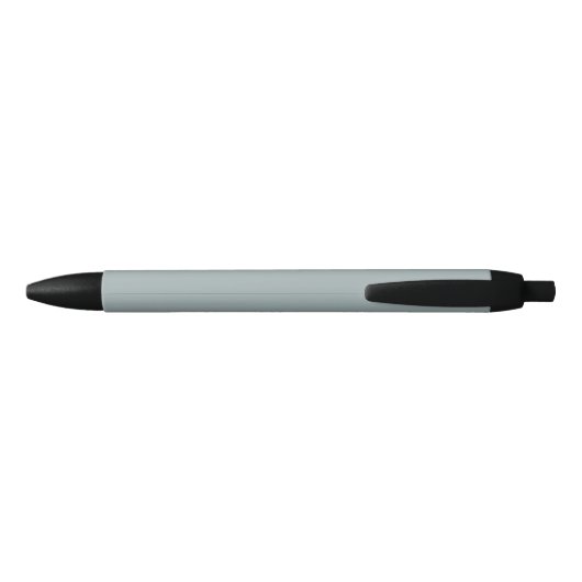 Minimalist Dusty Blue Professional Eenvoudig Zwarte Inkt Pen (Achterkant)