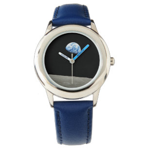 Minimalist Earthrise Watch voor wereldwijde verand Horloge