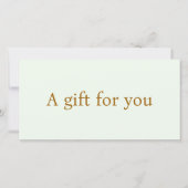 Minimalist Elegant Light Pastel Festive Bold (Voorkant)