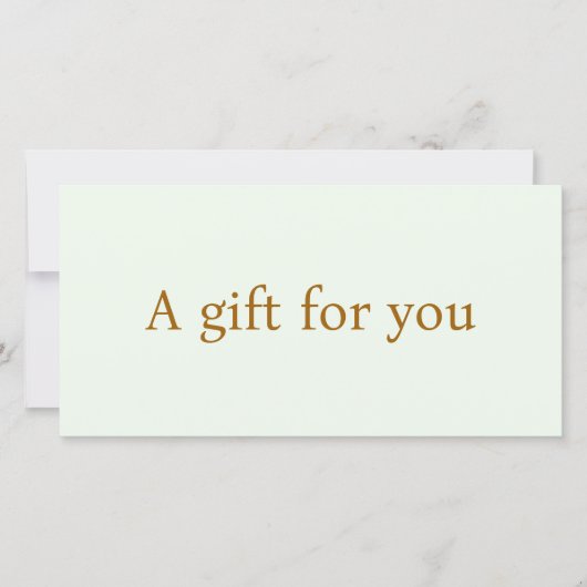 Minimalist Elegant Light Pastel Festive Bold (Voorkant)