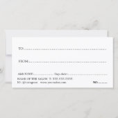 Minimalist Elegant Light Pastel Festive Bold (Achterkant)