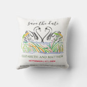 Minimalist Elegant Love Design Kussen (Achterkant)