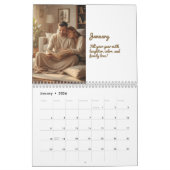 Minimalist Elegant Photo Quote Calendar 2026 Kalender (Jan 2026)