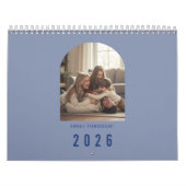 Minimalist Elegant Photo Quote Calendar 2026 Kalender (Hoes)