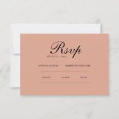 Minimalist Elegant | RSVP & QR Website (Voorkant)