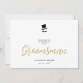 Minimalist Exquisite Gorgeous Script Groosman  Kaart (Voorkant)