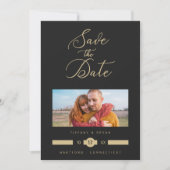 Minimalist Fancy Photo Golden Effect Typography (Voorkant)