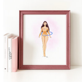 Minimalist Fashion Illustration, Modern Art Print