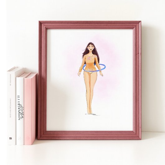 Minimalist Fashion Illustration, Modern Art Print