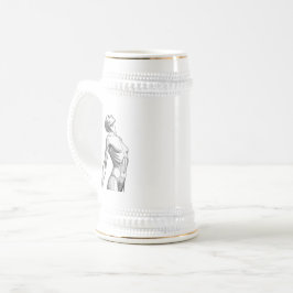 Minimalist Female Android Aesthetic Art - Bold Fut Bierpul