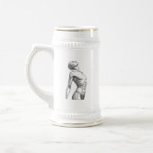 Minimalist Female Android Aesthetic Art - Bold Fut Bierpul (Links)