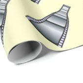 MINIMALIST FILM STRIP DESIGN PATROON CADEAUPAPIER (Rol Hoek)