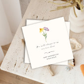 Minimalist Floral Echtgenote vrouw Valentijns kaar Kaart