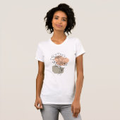 Minimalist Floral Line Art T-Shirt (Voorkant volledig)