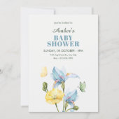 Minimalist flower bouquet  kaart (Voorkant)