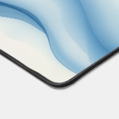 Minimalist Fluid Motion Blue Gradient Bureaumat (Hoek)