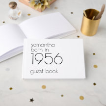 Minimalist Geboren in 1956 Zwart 70ste Verjaardag