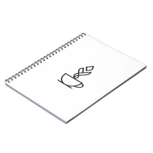 Minimalist Geometric Coffee Notebook Notitieboek (Linkerzijde)