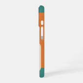 Minimalist Geometric Moka Maker iPhone 16 Hoesje (Linkerkant)