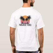 Minimalist Geometric Mountain T-Shirt  (Achterkant)