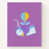 Minimalist geometric notebook notitieboek (Achterkant)