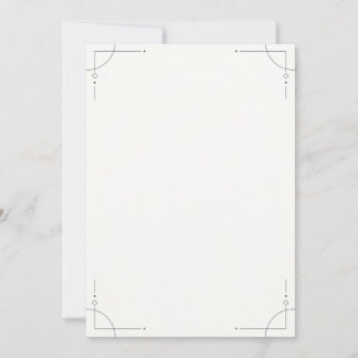 Minimalist Geometric Thank You Card Bedankkaart