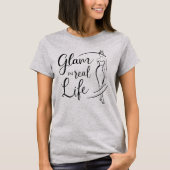 Minimalist glamour t-shirt (Voorkant)