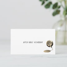 Minimalist Golf Coach Academy Sepia ver