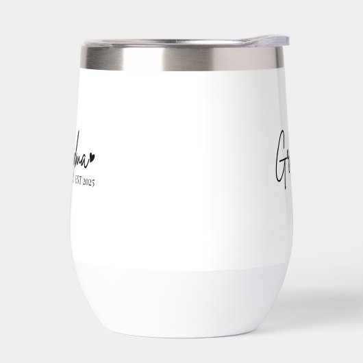 Minimalist Grandma EST | Nieuw oma cadeau (Links)