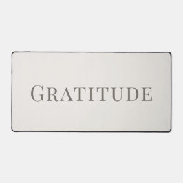 Minimalist Gratitude – Calm Typography Design Bureaumat