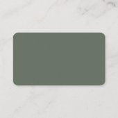 Minimalist Gray Line Divider Plaatskaartje (Achterkant)